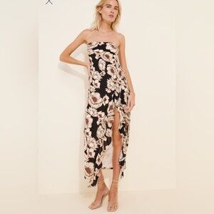 Ownley Calista Maxi strapless Dress size M